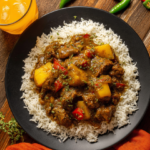 Crispy Honey Shrimp over Rice