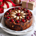 Traditional Fruit and Nut Christmas Cake