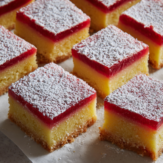 Raspberry Lemon Bars
