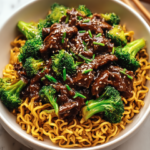 Beef and Broccoli Noodles