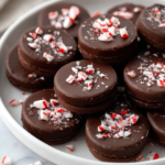 Chocolate Peppermint Sandwich Cookies