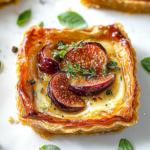 Goat Cheese and Fig Tart