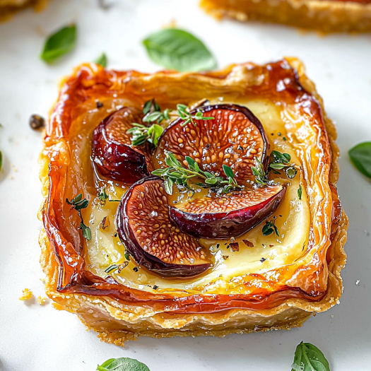 Goat Cheese and Fig Tart