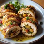 Stuffed Chicken Roulade
