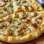 Chicken Alfredo Pizza
