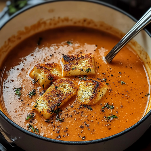 Creamy Roasted Tomato Soup