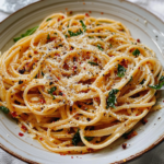 Garlic Parmesan Spaghetti