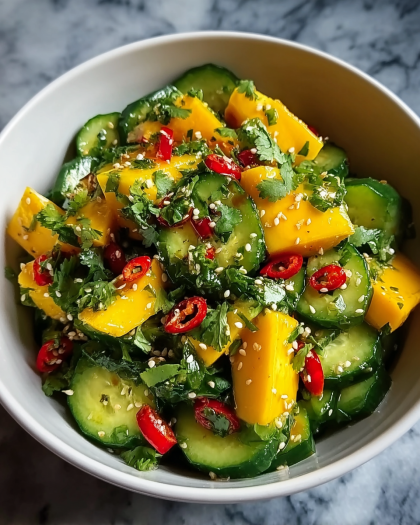 Mediterranean Couscous Salad with Vegetables and Herbs