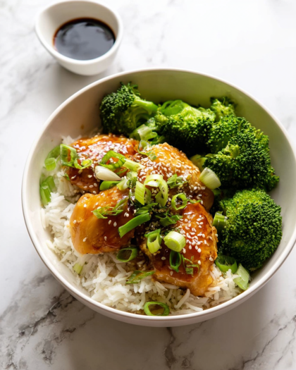 Teriyaki Chicken Rice Bowl