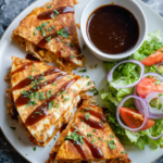 Barbecue Chicken Quesadillas