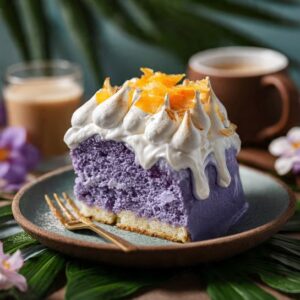 Ube Tres Leches Cake: Indulge in Creamy Tropical Bliss Recipe