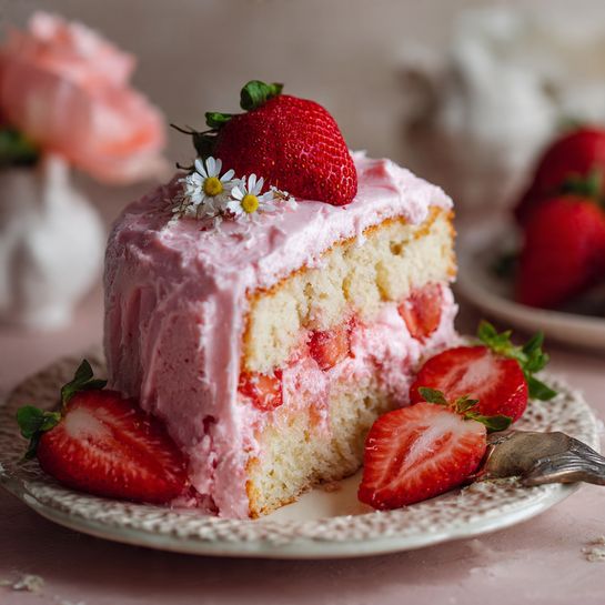 Strawberry Tres Leches Cake: Soft Pink Creamy Delight Recipe