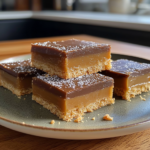 Decadent Millionaire’s Shortbread Bars with Rich Caramel and Chocolate Layers