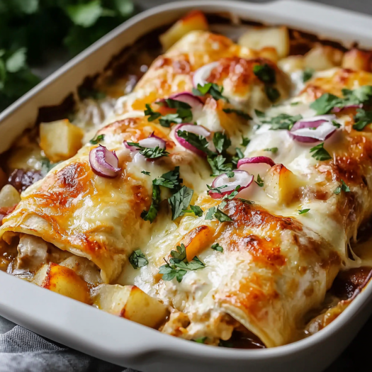 Baked Gnocchi and Meatballs Casserole