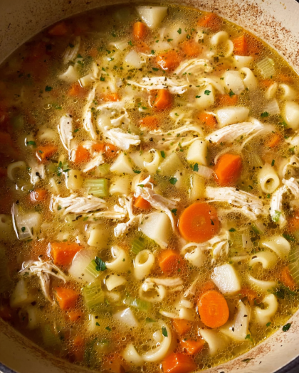 Hearty Chicken Noodle Soup