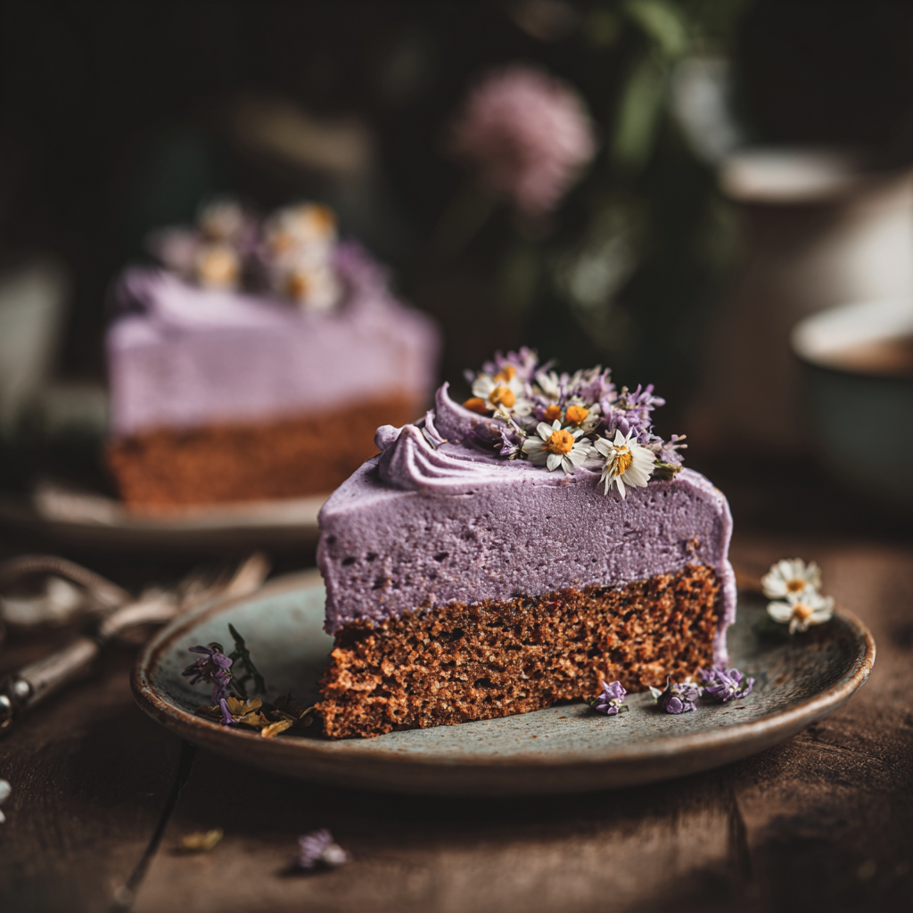 Sweet Potato Purple Cake Recipe 2 Sweet Potato Purple Cake Recipe - Recipe Image