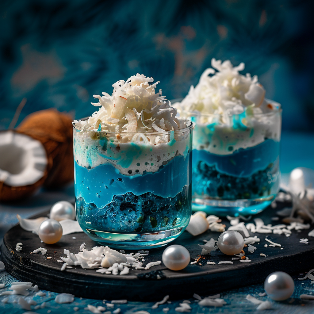 Blue Spirulina Coconut Pudding: Deep Ocean Glow Recipe