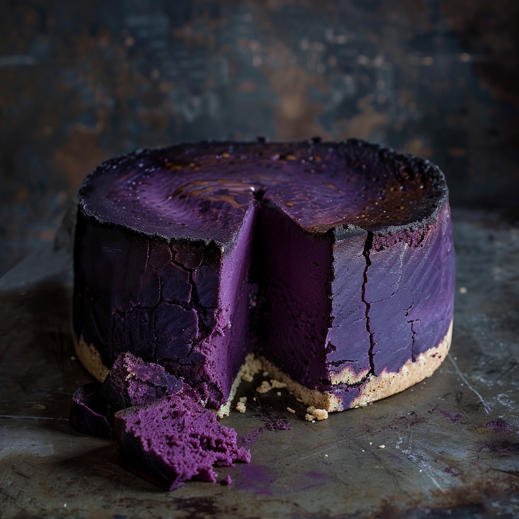Ube Basque Cheesecake Recipe
