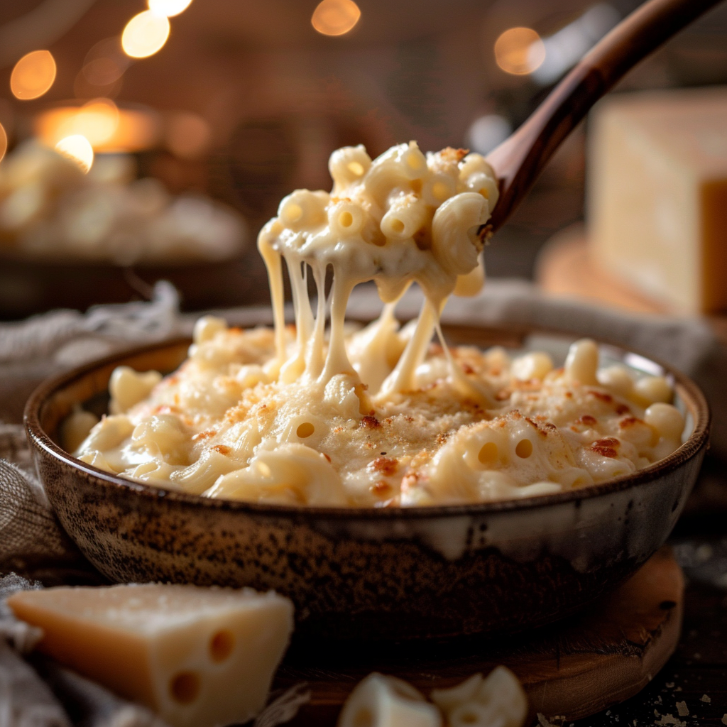 Slow Cooker Truffle Mac and Cheese Recipe