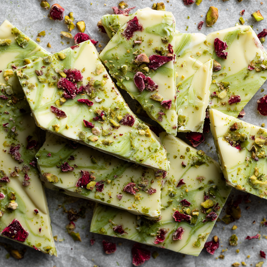Matcha White Chocolate Bark Recipe