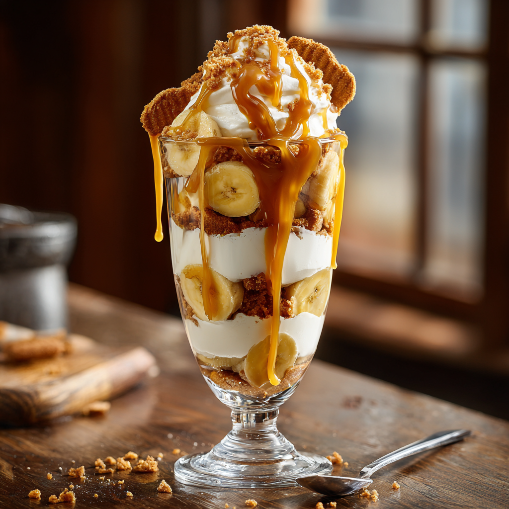 Caramel Banana Parfait Recipe