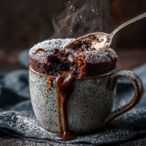 Chocolate Lava Mug Cake Recipe