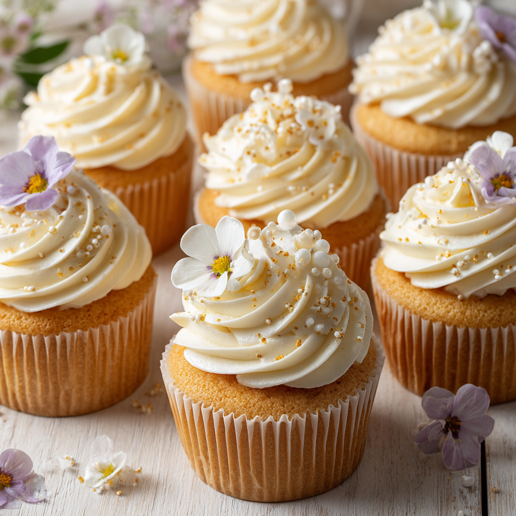 Classic Vanilla Cupcakes Recipe