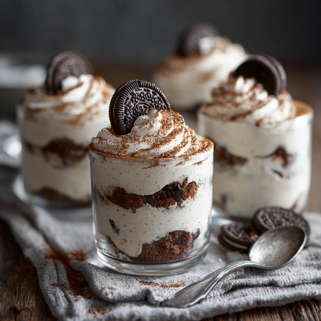 Oreo Tiramisu Cups Recipe