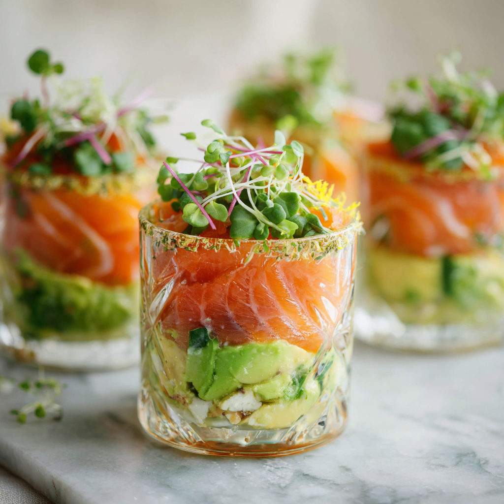 Smoked Salmon Avocado Cups Recipe
