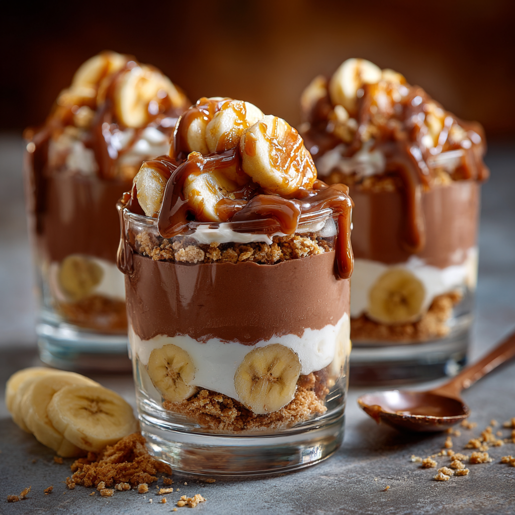 Nutella Banana Crunch Cups Recipe - Recipe Image