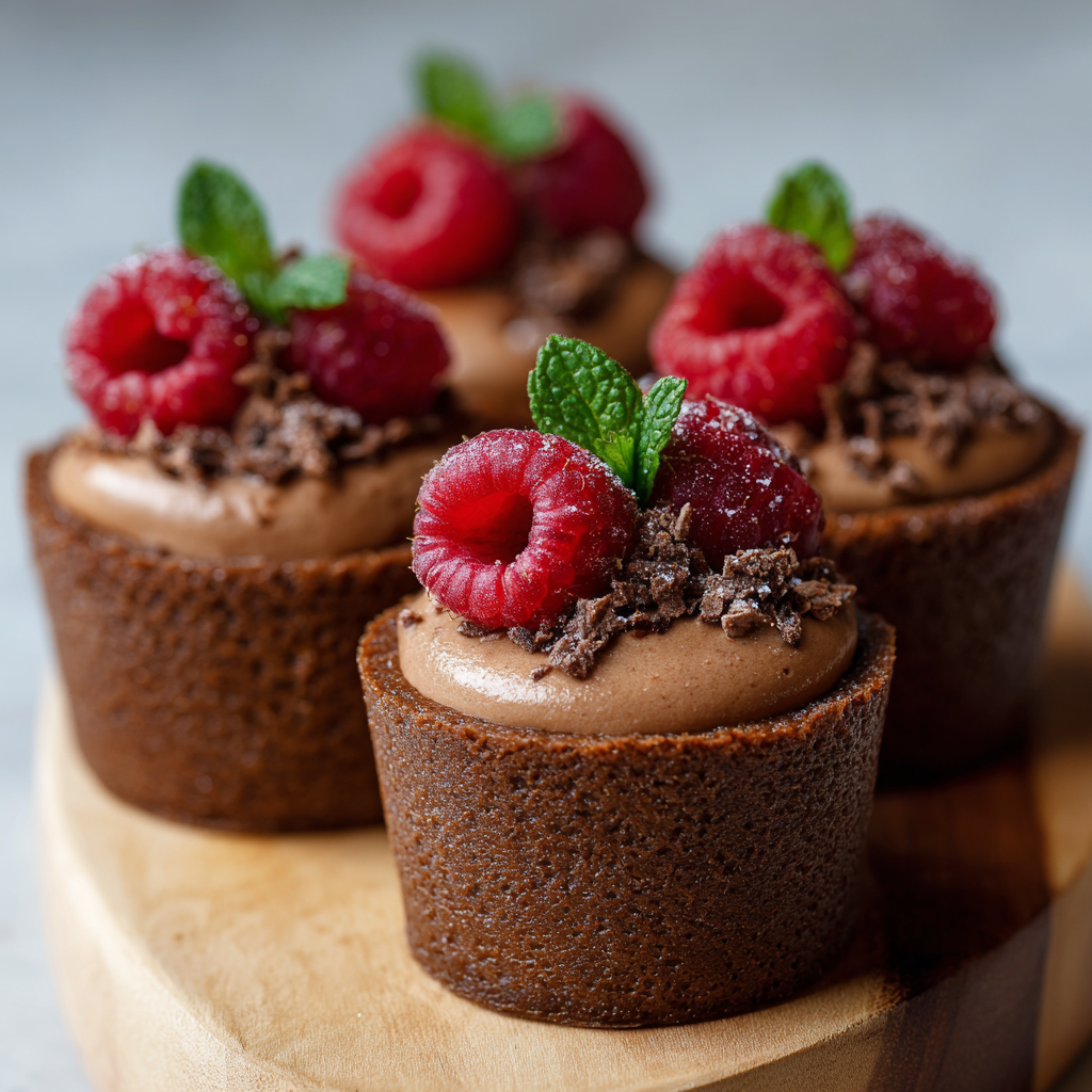 Mini Chocolate Mousse Cups Recipe