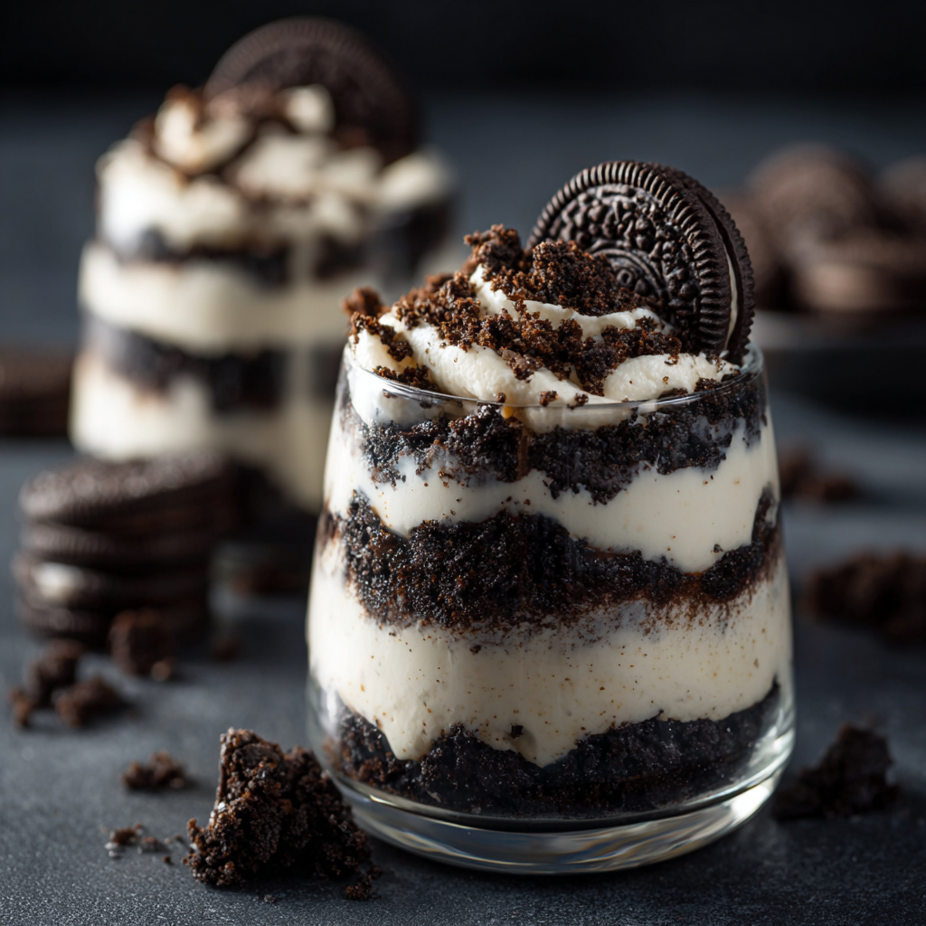 No-Bake Oreo Dessert Cups Recipe