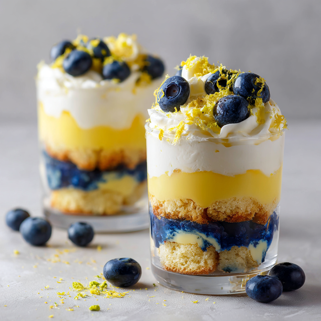 Lemon Blueberry Parfaits Recipe