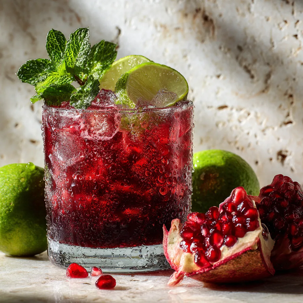 Pomegranate Nojito Recipe