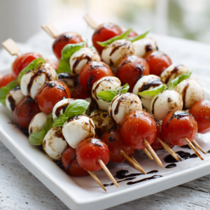 Caprese Salad Skewers Recipe