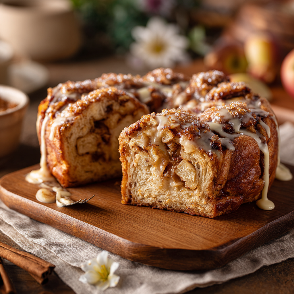 Apple Cinnamon King Cake Recipe