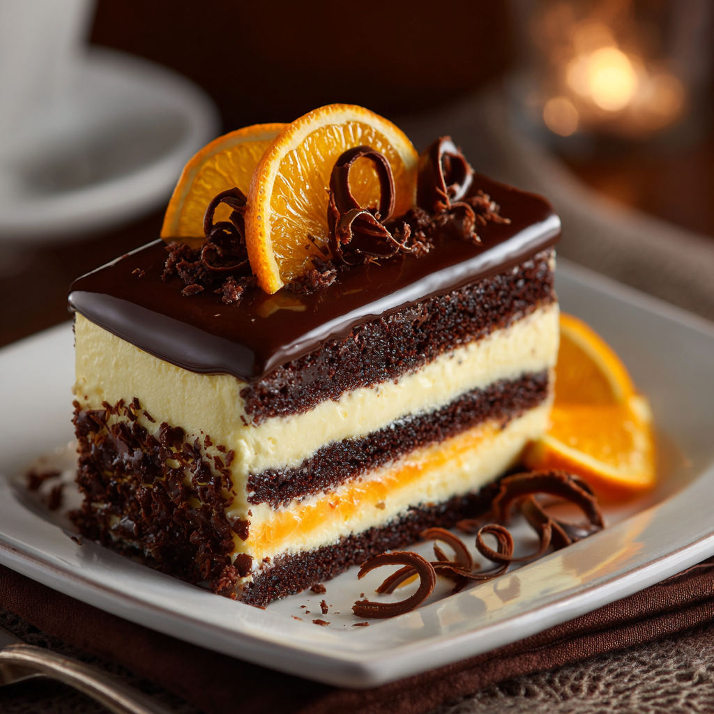 Chocolate Orange Grand Layer Cake Recipe 2 Chocolate Orange Grand Layer Cake Recipe - Recipe Image