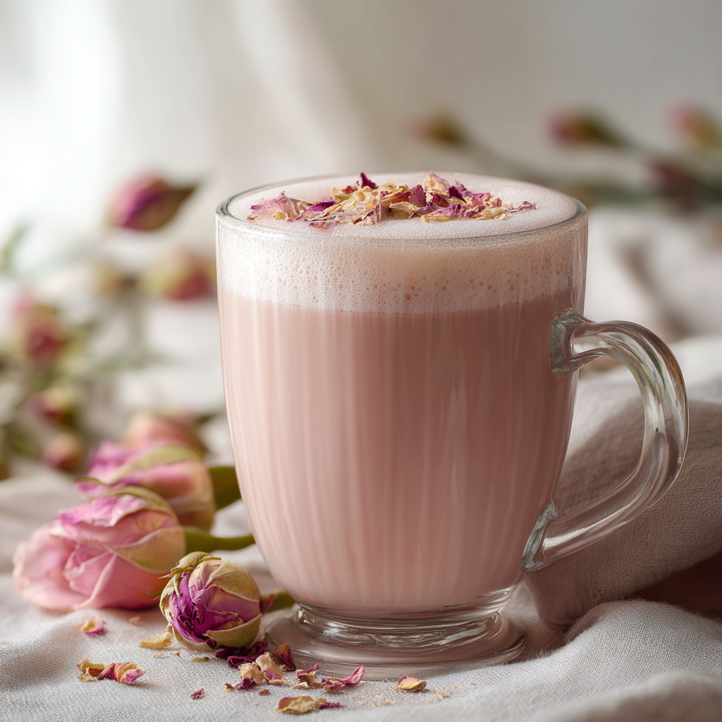 Rose Milk Tea Recipe