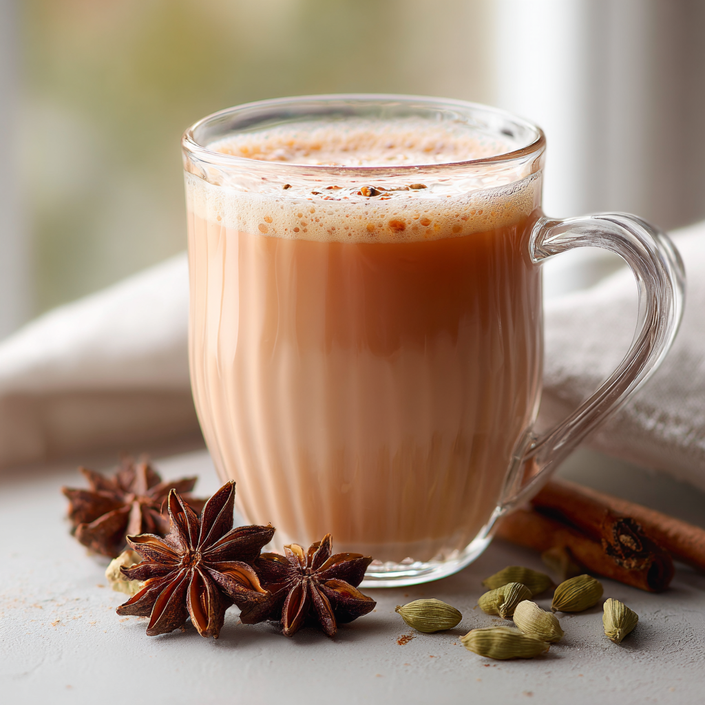 Vanilla Cardamom Milk Tea Recipe 2 Vanilla Cardamom Milk Tea Recipe - Recipe Image