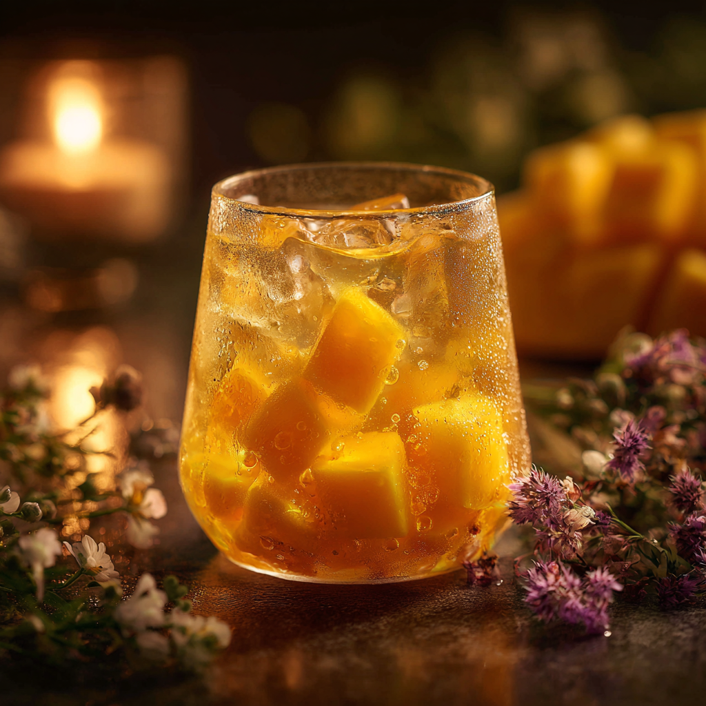 How to make mango crystal boba Recipe - Recipe Image