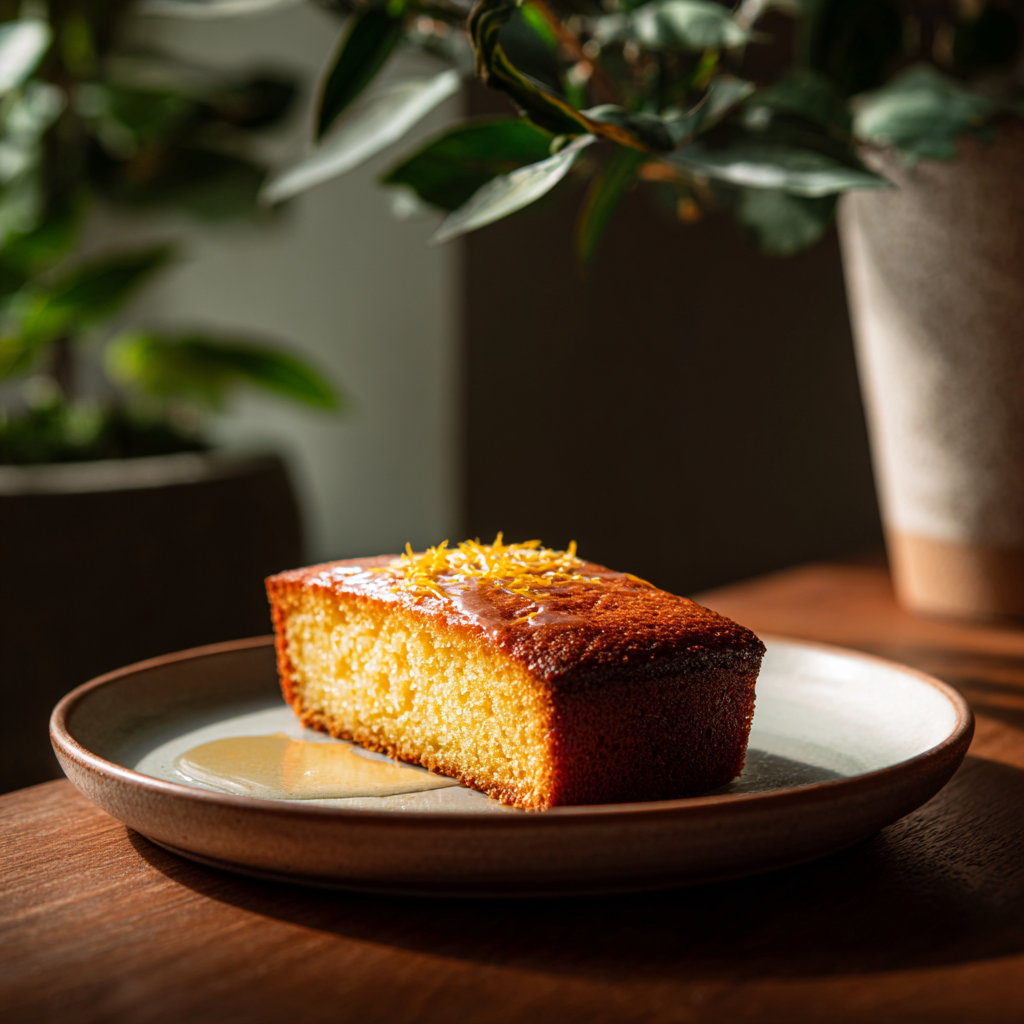 Olive Oil Orange Cake Recipe - Recipe Image