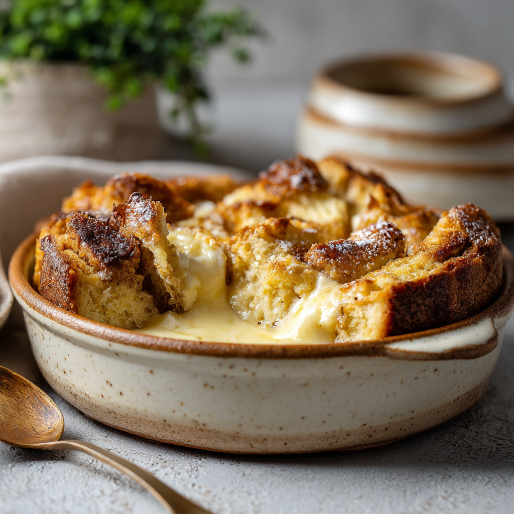 Bread Pudding with Cheesecake: An Amazing Ultimate Recipe - Recipe Image