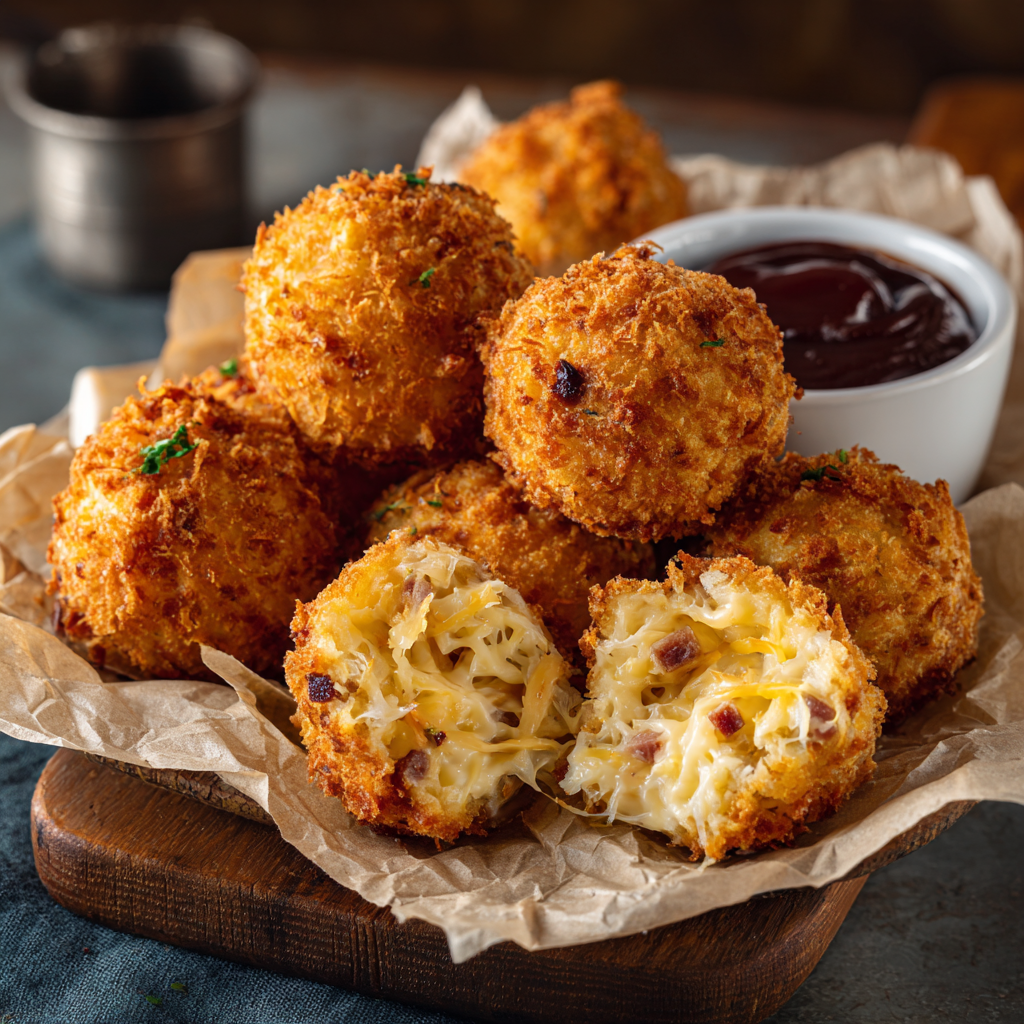 Crispy Reuben Balls Recipe - Recipe Image