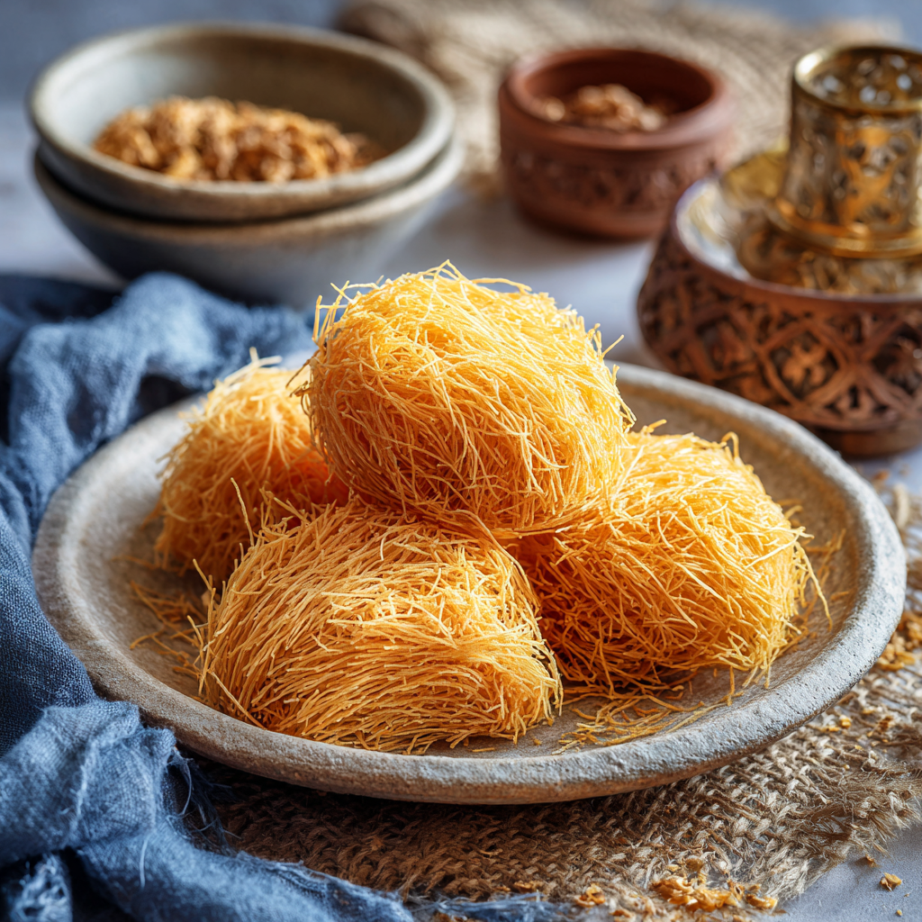 How To Make Kataifi From Scratch Recipe - Recipe Image