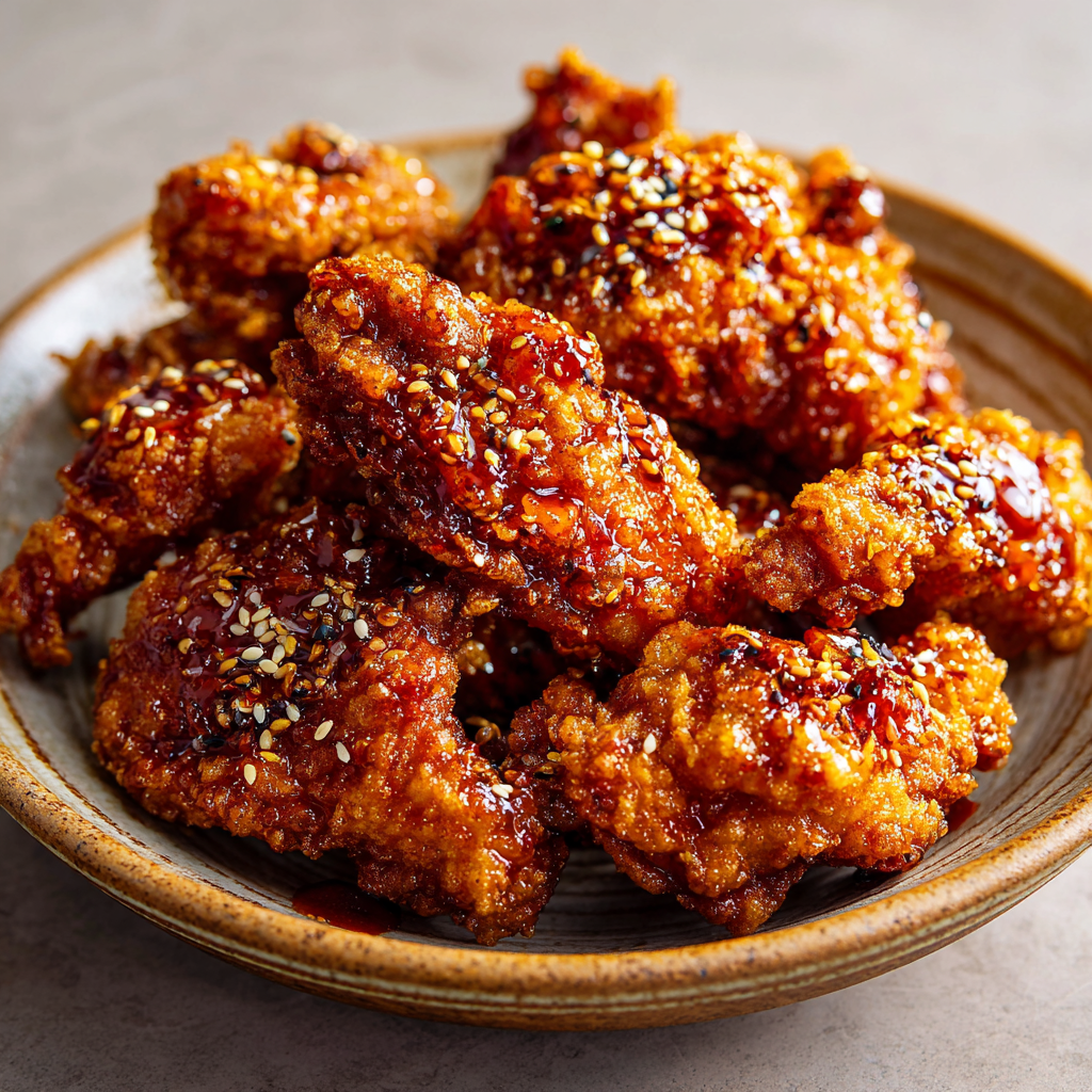 Crispy Korean Fried Chicken: An Amazing Ultimate Recipe - Recipe Image