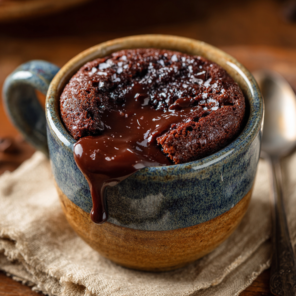 Chocolate Lava Mug Cake: An Amazing Ultimate Recipe - Recipe Image