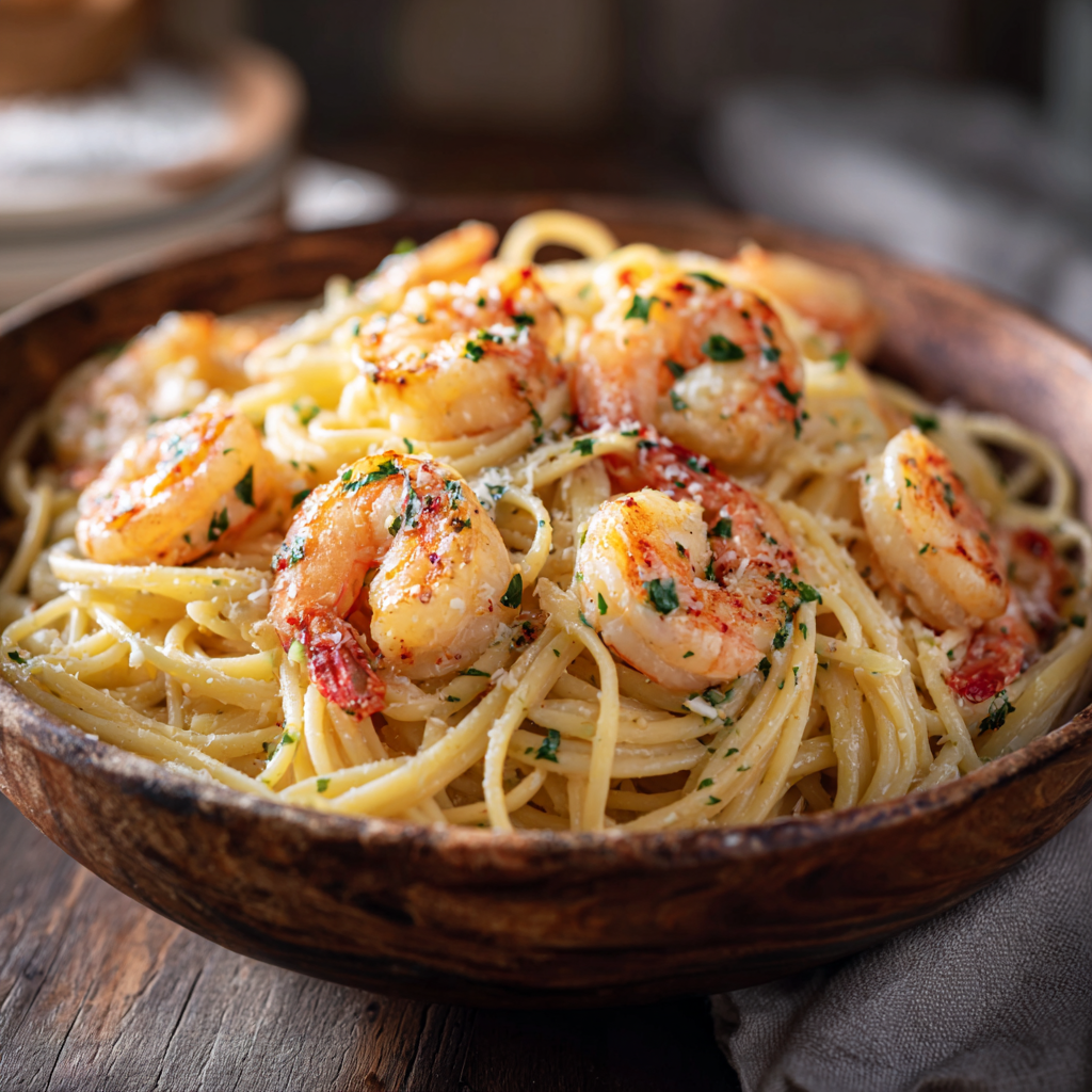 Garlic Butter Shrimp Pasta: An Amazing Ultimate Recipe - Recipe Image