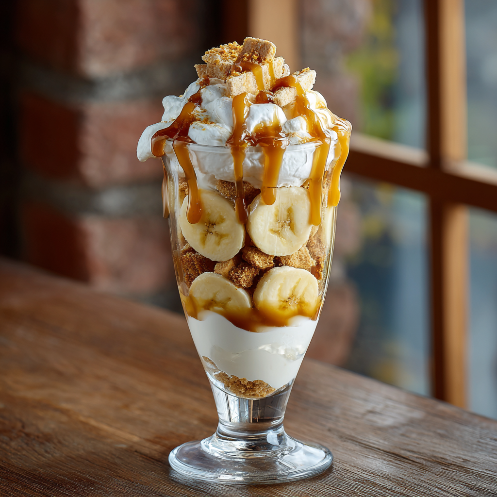 Caramel Banana Parfait Recipe 2 Caramel Banana Parfait Recipe - Recipe Image