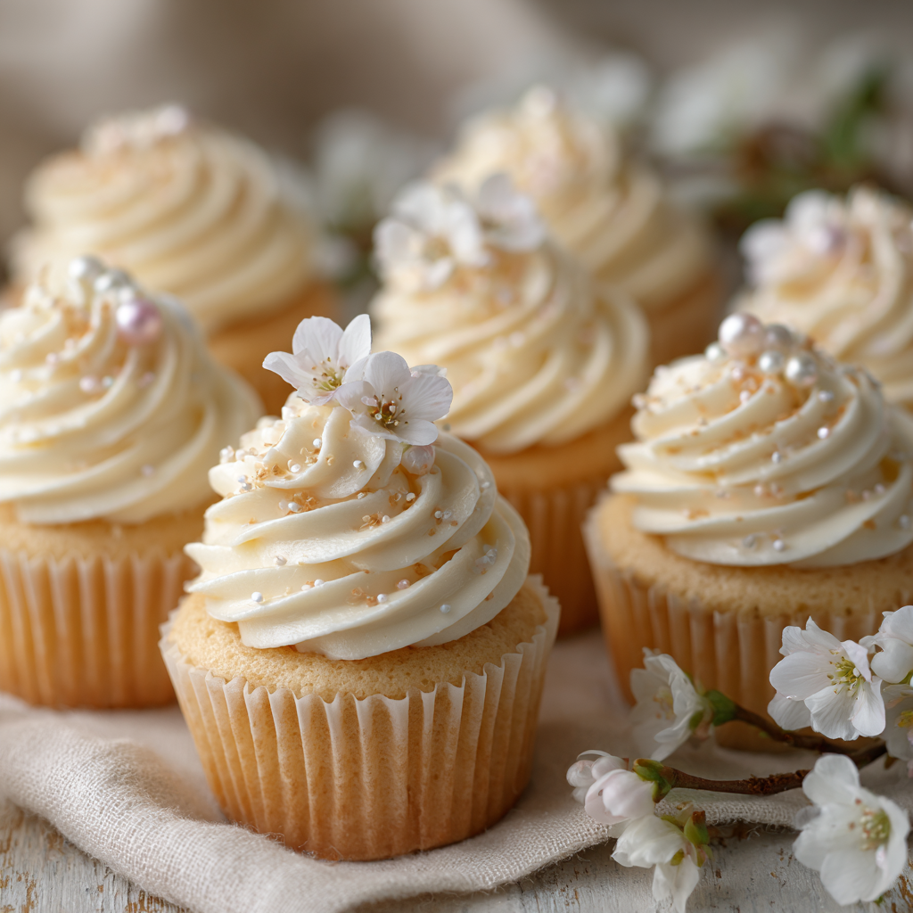 Classic Vanilla Cupcakes Recipe 2 Classic Vanilla Cupcakes Recipe - Recipe Image