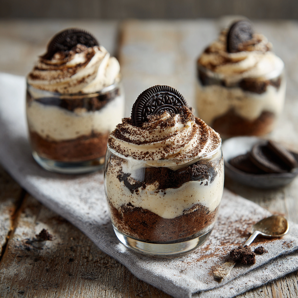 Oreo Tiramisu Cups Recipe - Recipe Image